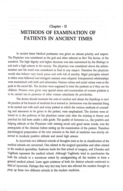 Demonstration of Signs and Symptoms of Sushruta